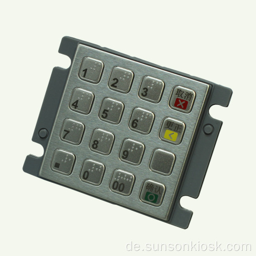 Verschlüsseltes PIN-Pad mit 16 Tasten